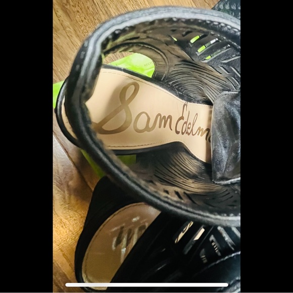 Sam Edelman Black Sandals - Picture 6 of 7